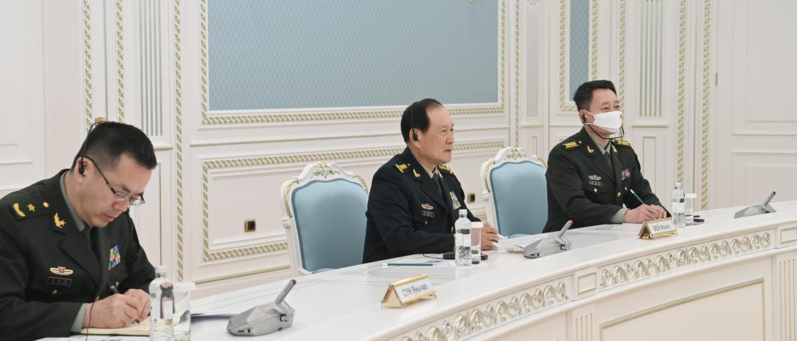 Касым-Жомарт Токаев принял министра обороны КНР