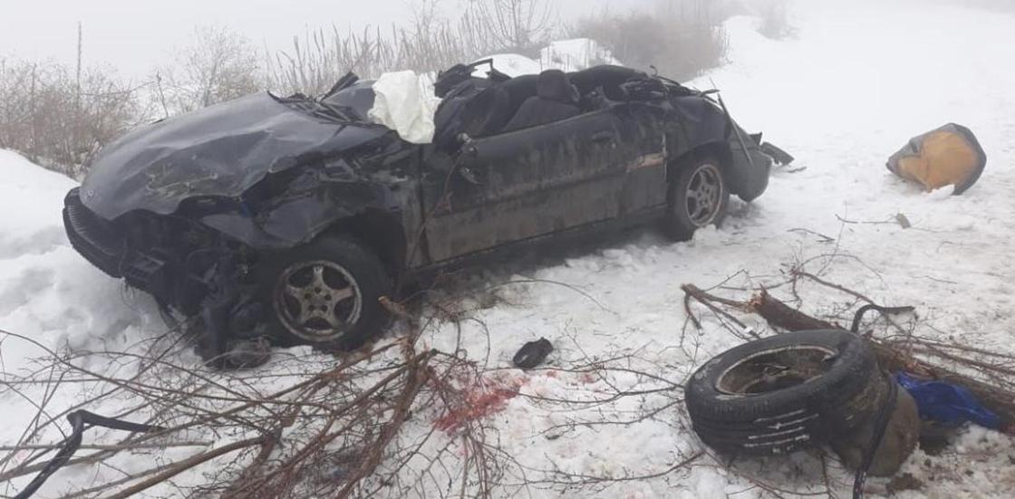 20-летний водитель погиб в ДТП в Алматинской области
