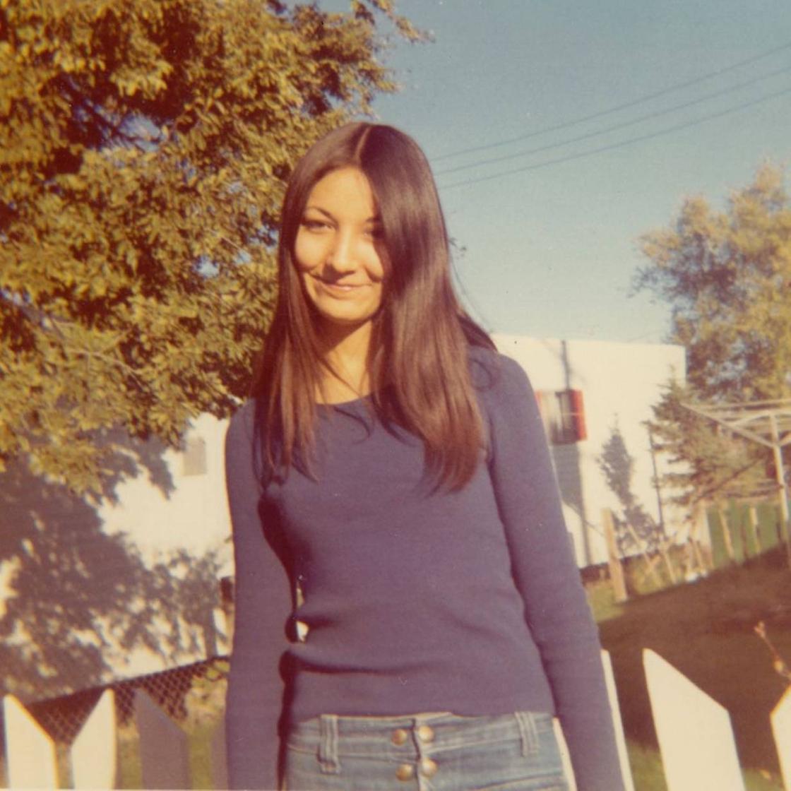 Бланш Моррисетт в 14 лет, 1972 год