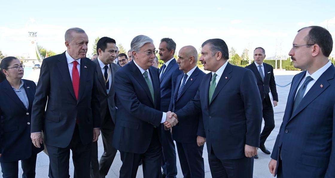 Делегации Казахстана и Турции
