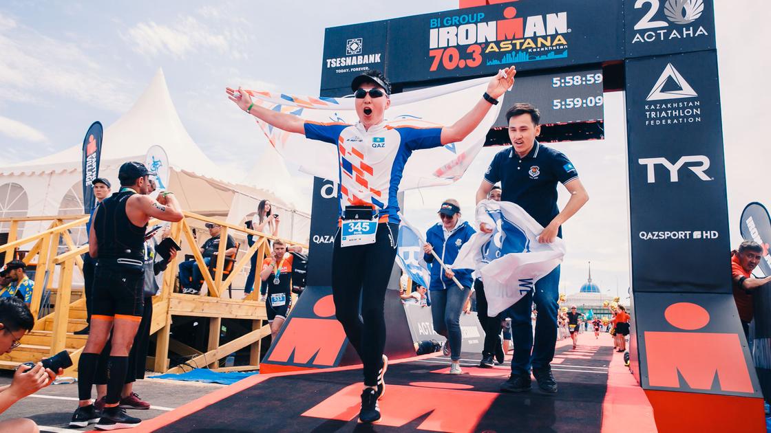 Ironman Kazakhstan финиш