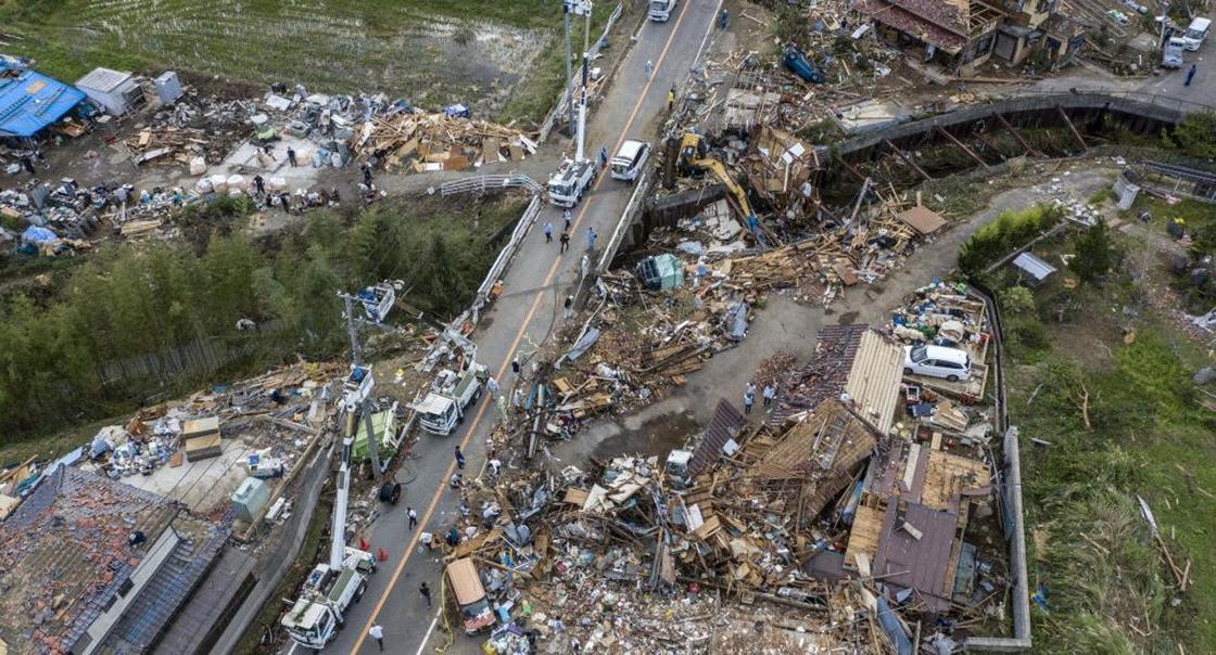 Тайфун "Хагибис": больше 100 тыс. человек участвуют в спасательных работах