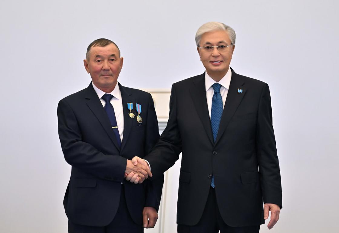 Касым-Жомарт Токаев и Мурат Каражуманов