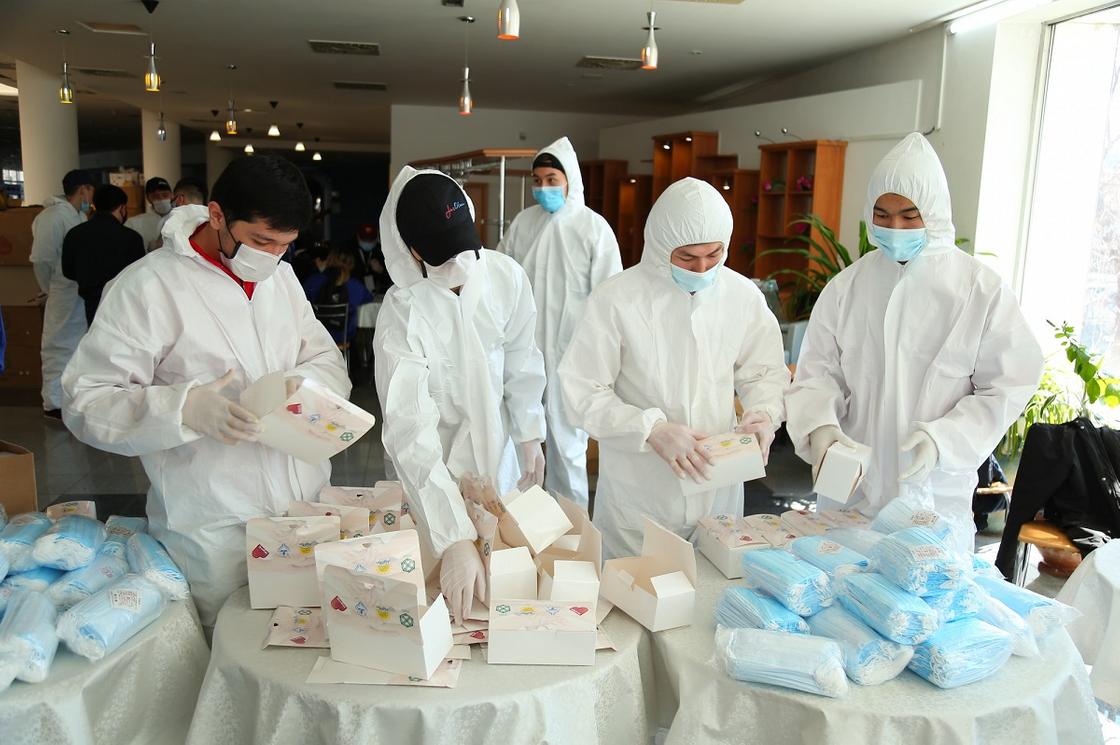 40 тысяч семей получат бесплатные наборы медицинских масок в Нур-Султане