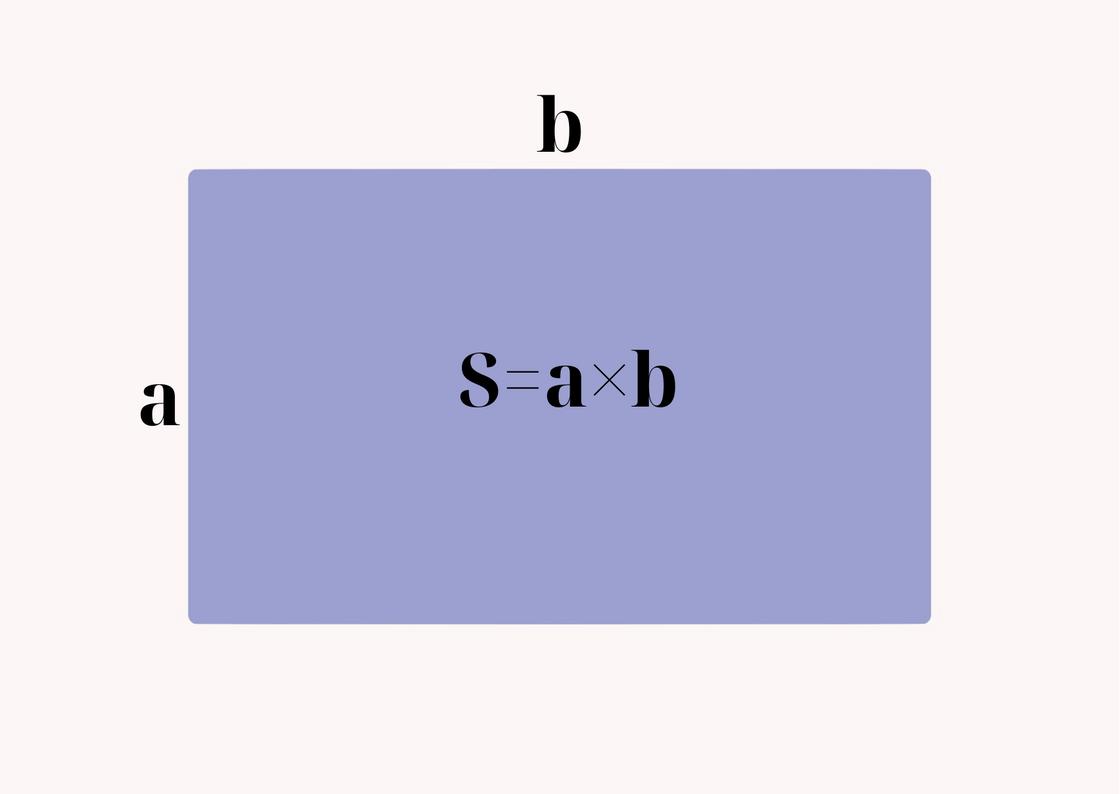 Как вычислить площадь прямоугольника