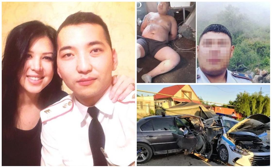 "лі полицей": Алматыда көз жұмған полицейдің жары күдіктінің