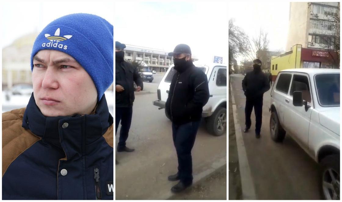 Казахстанского активиста задержали во время прямого эфира