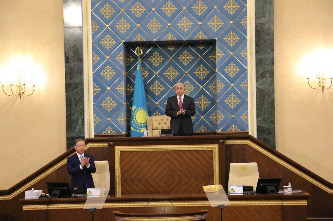 Токаев выступит с посланием народу Казахстана