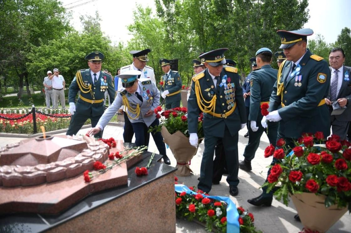 Празднование Дня Победы в Алматинской области