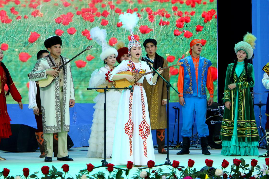 Кызылординцев поздравили с Днем Независимости
