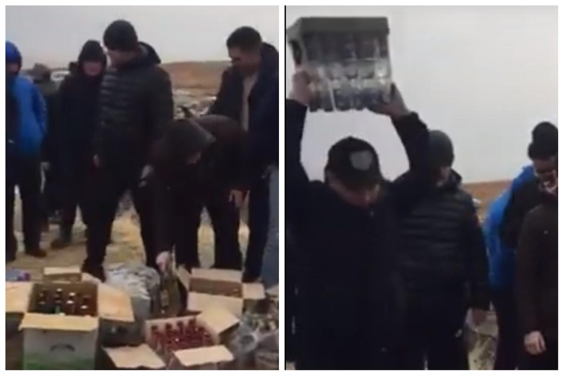 Жители одного поселка в Туркестанской области отказались от спиртного