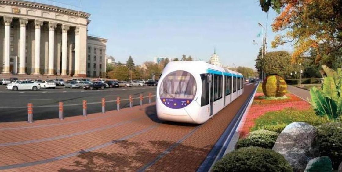 Линию легкорельсового транспорта начнут строить в Алматы в 2020 году
