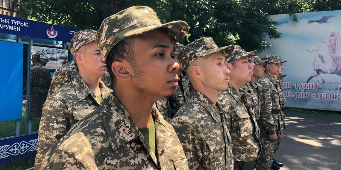 Нигериец из Алматы будет служить в казахстанской армии