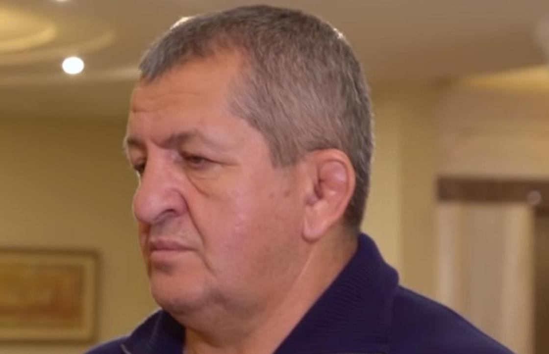 Отец Хабиба ответил на вопрос о том, почему сын не выходит на бои с флагом России (видео)