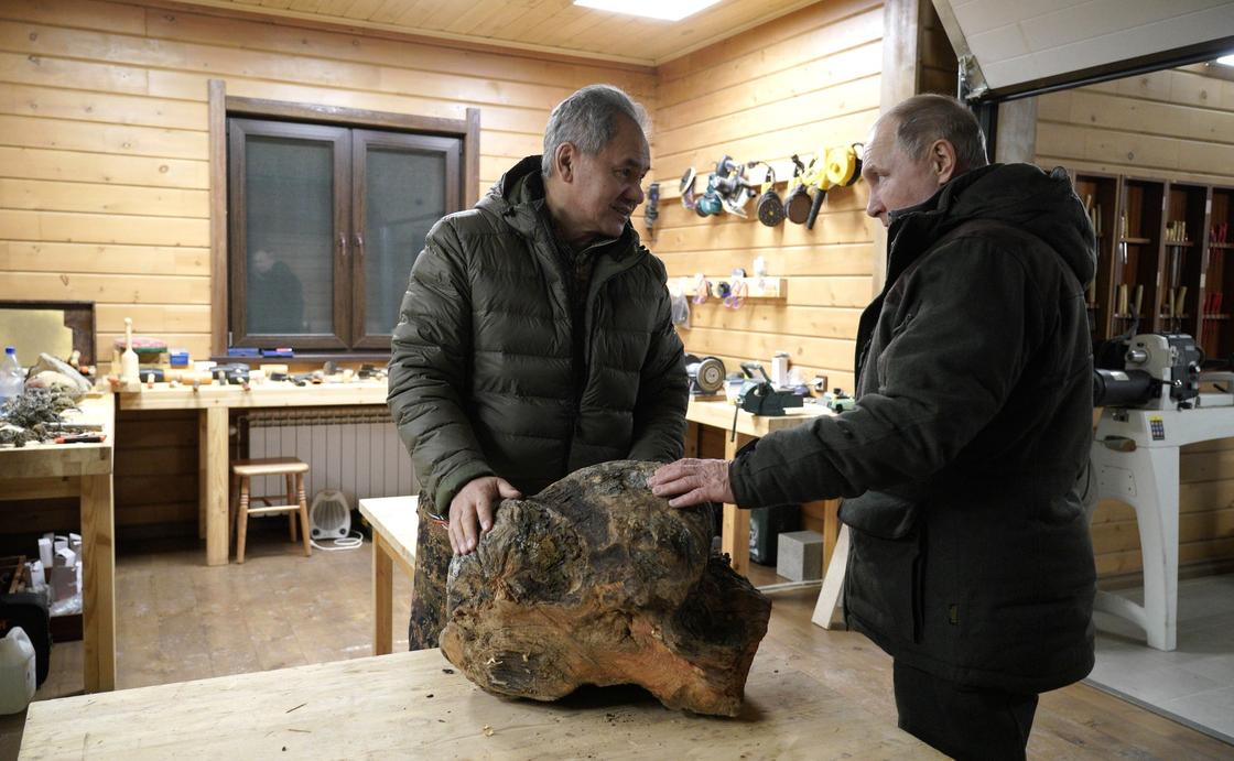 Владимир Путин и Сергей Шойгу