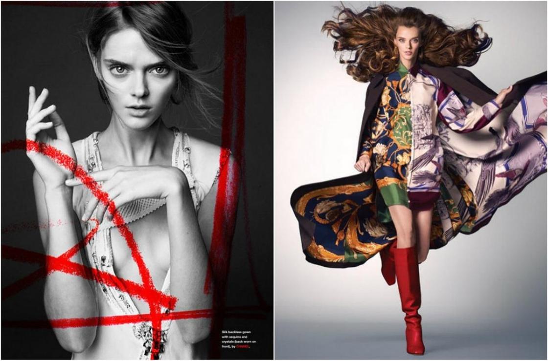 Украинская модель покорила мир моды своими глазами