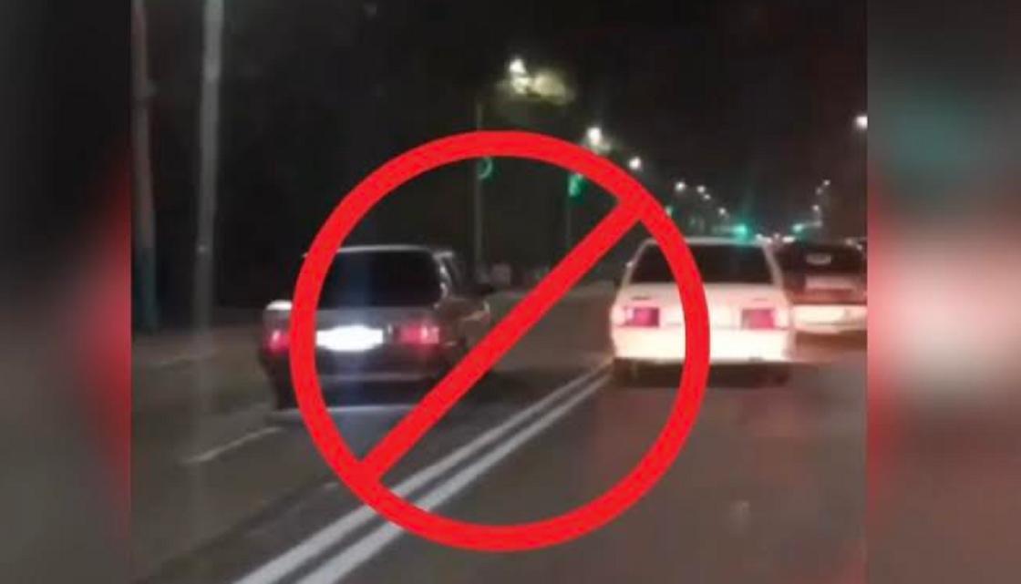 Ночных беспредельщиков на дороге поймали в Таразе (видео) Ночных беспредельщиков на дороге поймали в Таразе (видео)