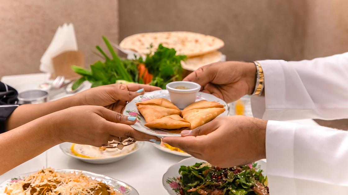 Блюда в ресторане