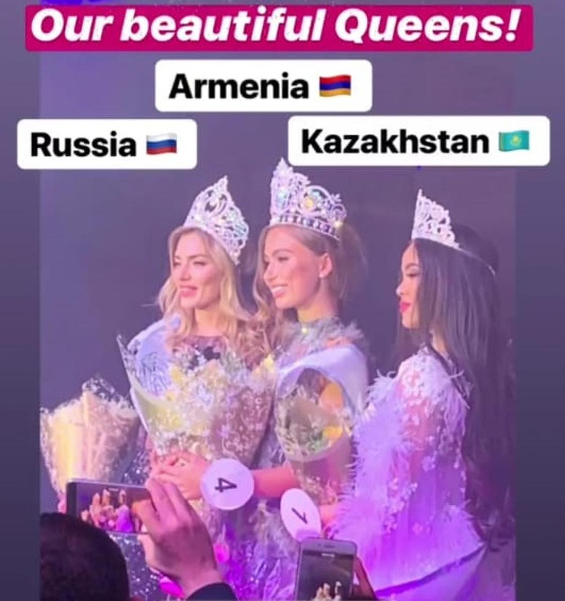 Алматинка завоевала титул второй вице-мисс Miss USSR UK