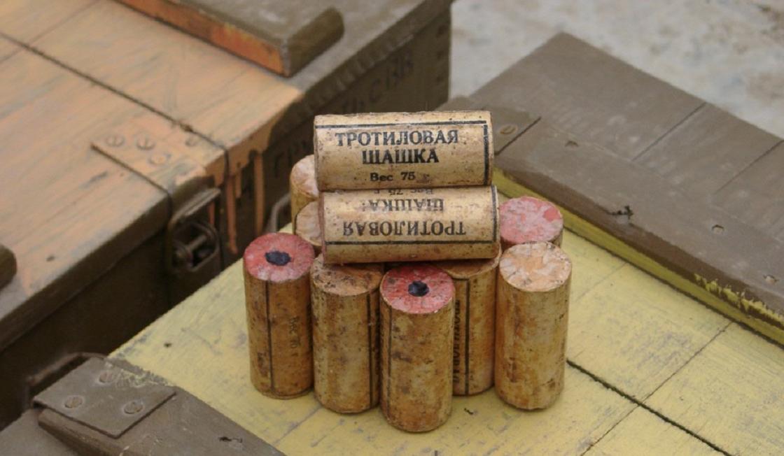 600 граммов тротила нашли у жителя Байконыра