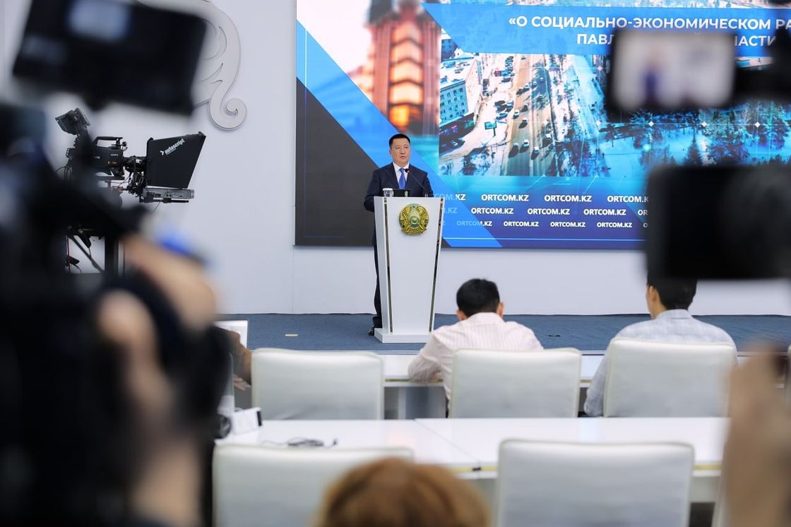 Брифинг в Павлодарской области