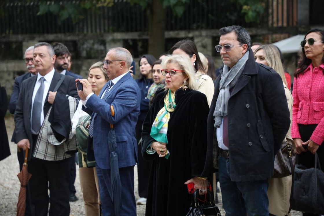 Открытие памятника Абая