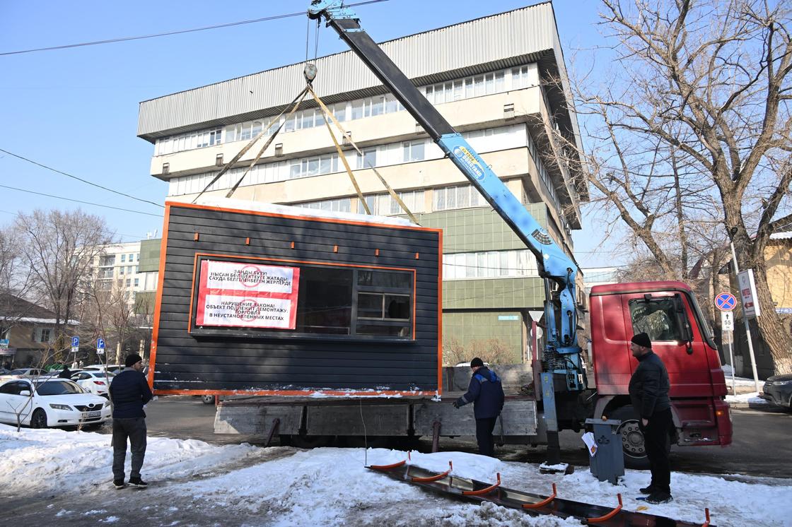 Демонтаж торговых точек в Алматы Демонтаж торговых точек в Алматы