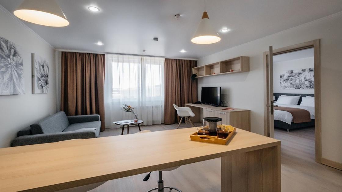 Апартамент Executive Suite в апарт-отеле YE`S Astana