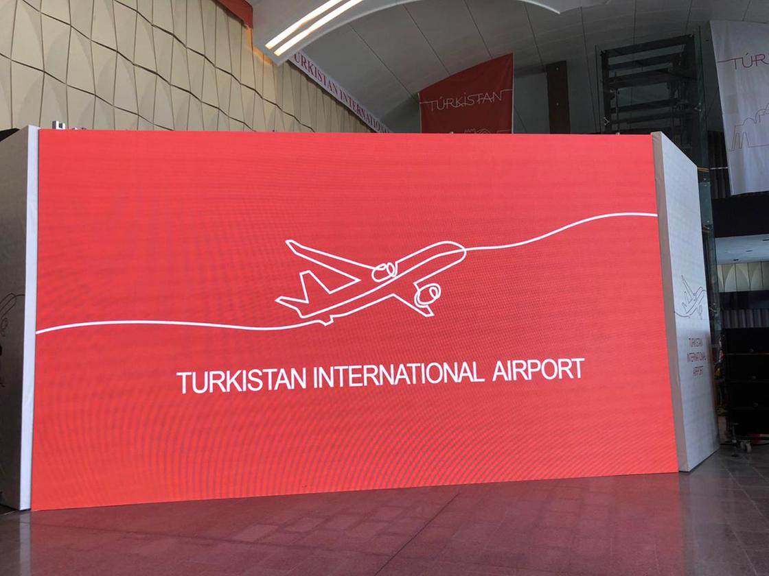 Новый аэропорт Туркестана