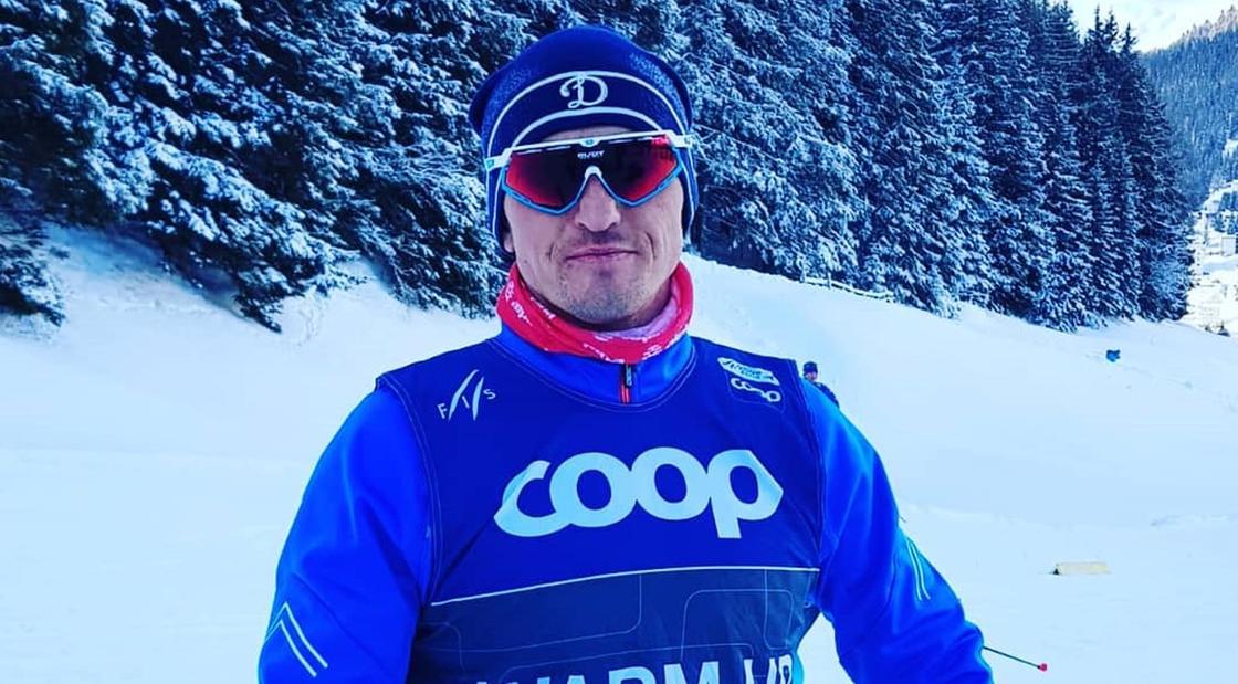 Казахстанский лыжник Алексей Полторанин