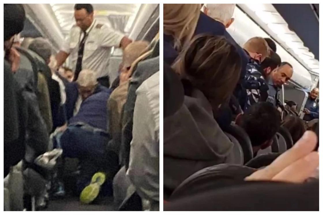 Пассажир попытался выйти из самолета на ходу и сорвал рейс (видео)