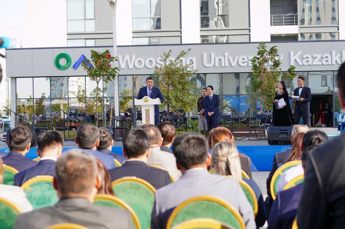 Woosong University Kazakhstan жоғарғы оқу орны салтанатты түрде ашылды