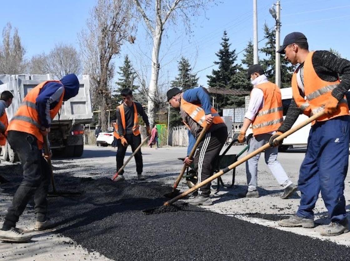 Ремонт дорог в Алматы