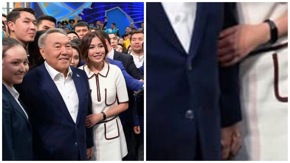 «Повезло президенту»: участница открытия «Года молодежи» взяла за руку Назарбаева (фото, видео)