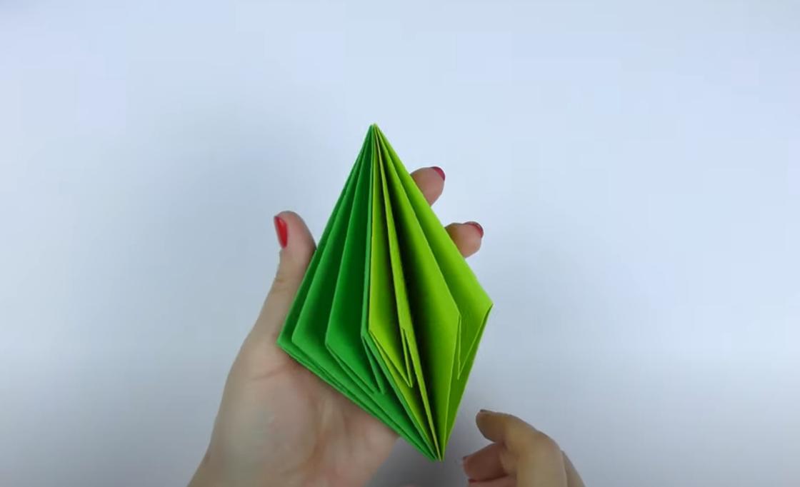 Оригами для детей виде хлопушки