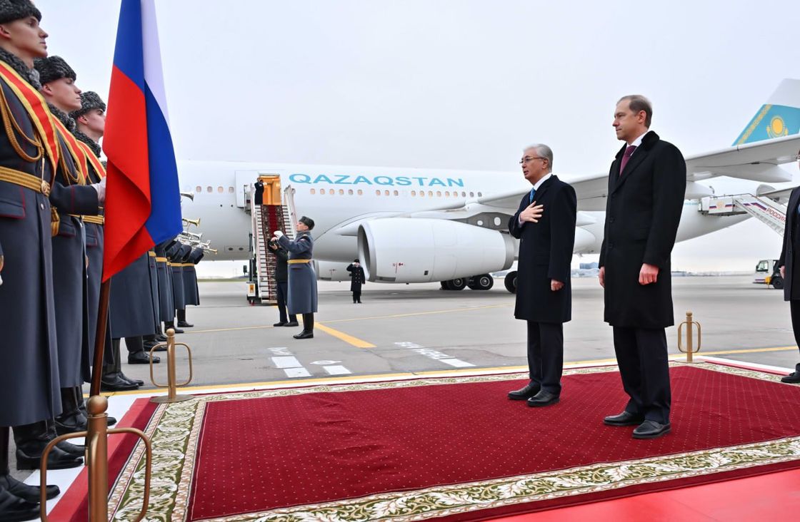 Тоқаев Мәскеуге барды