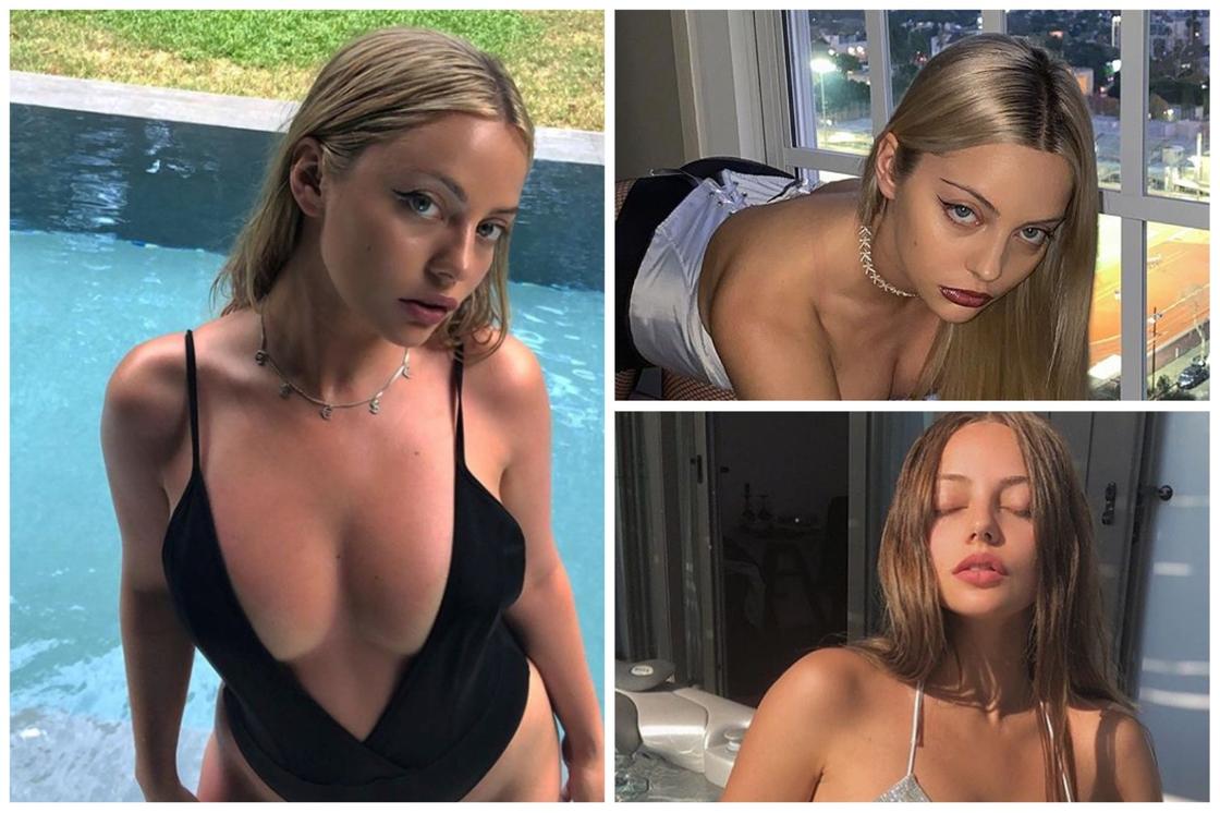 Сексуальная Катя Кищук показала свою обнаженную грудь в прозрачном белье