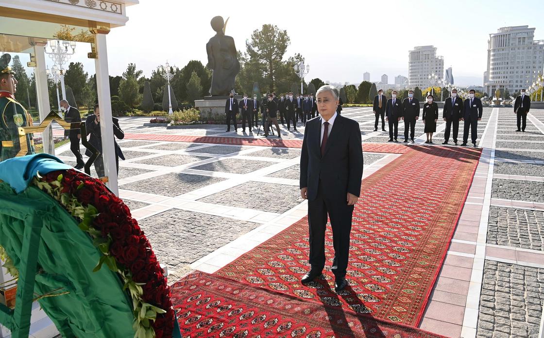 государственный визит Токаева в Ашхабад