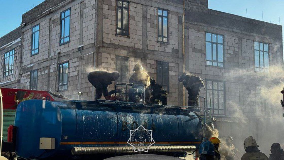 Пожар в Астане