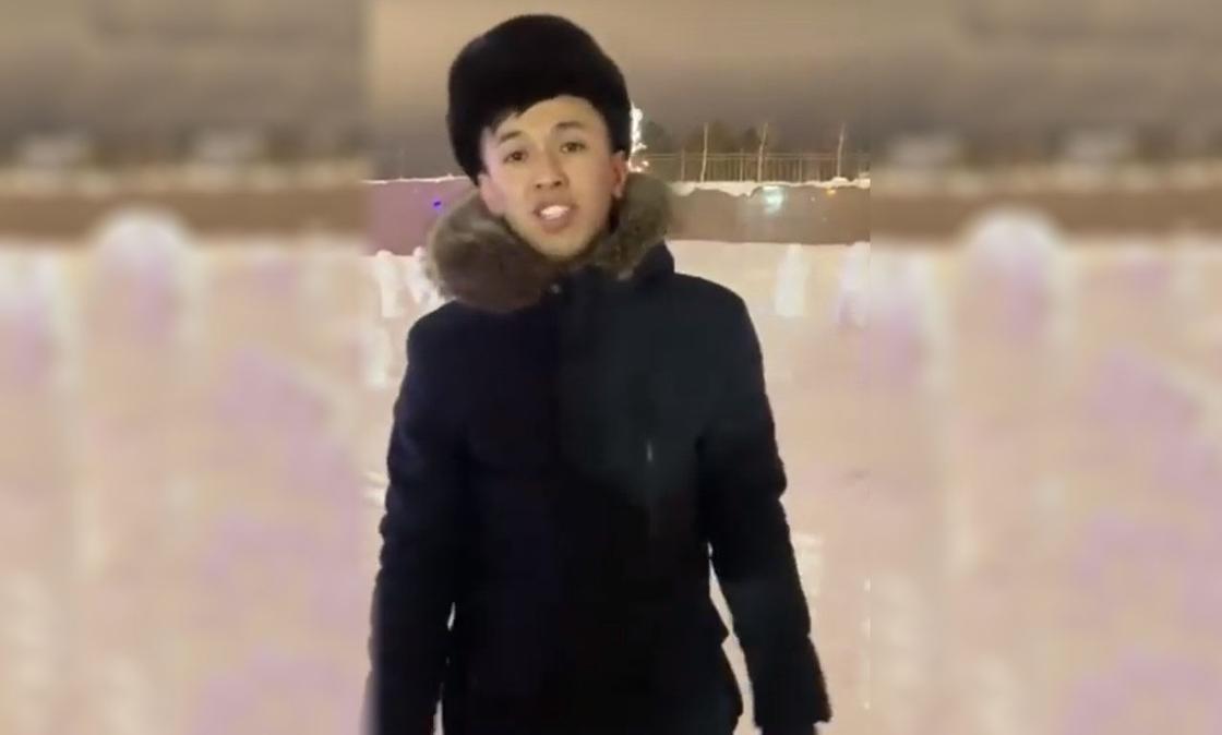 Опубликован новый видеоролик с "разрушителем снеговиков" из Нур-Султана