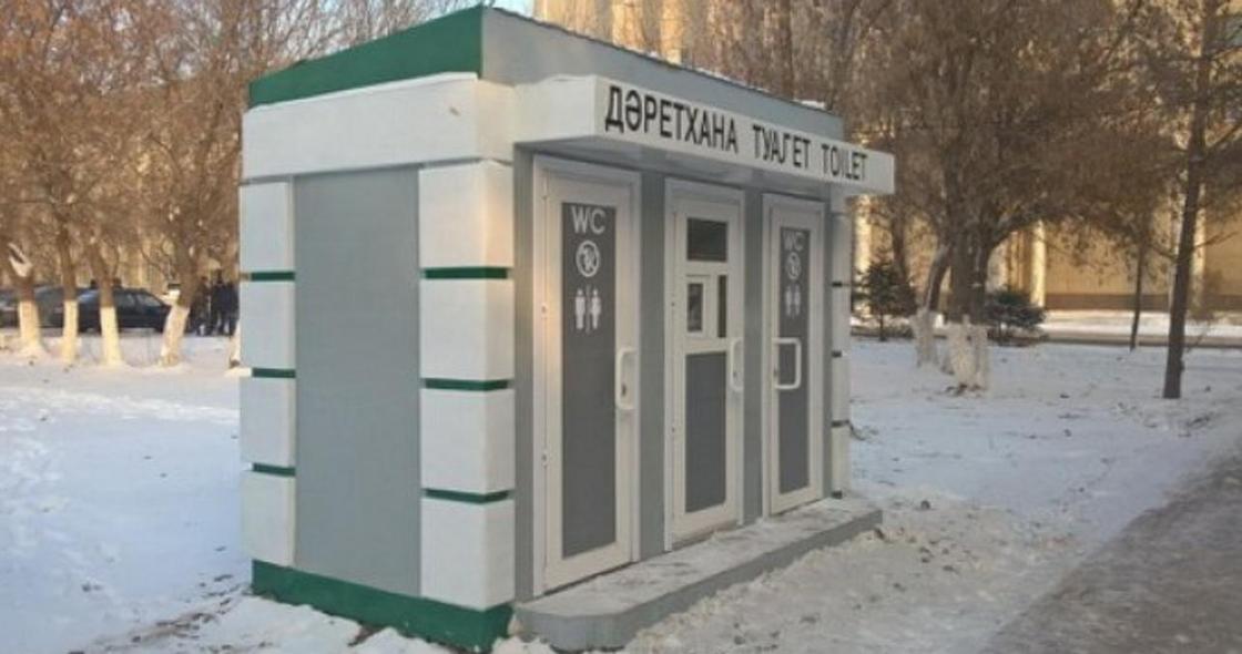 Вандалы разгромили туалет за 5 млн тенге в Павлодаре