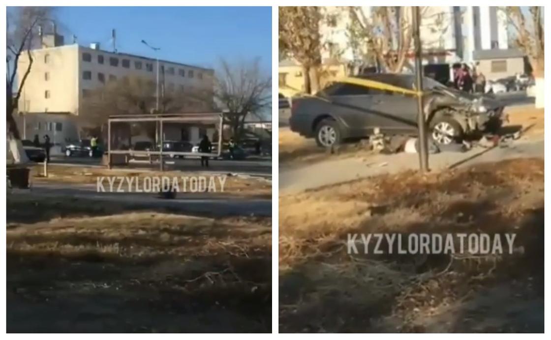 Қызылордада көлік аяламада тұрған адарды қағып кетті (видео) Қызылордада көлік аяламада тұрған адарды қағып кетті (видео)