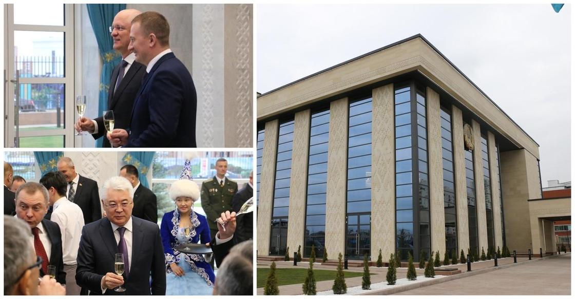 Посольство Беларуси в Казахстане переехало перед прилетом Лукашенко (фото)