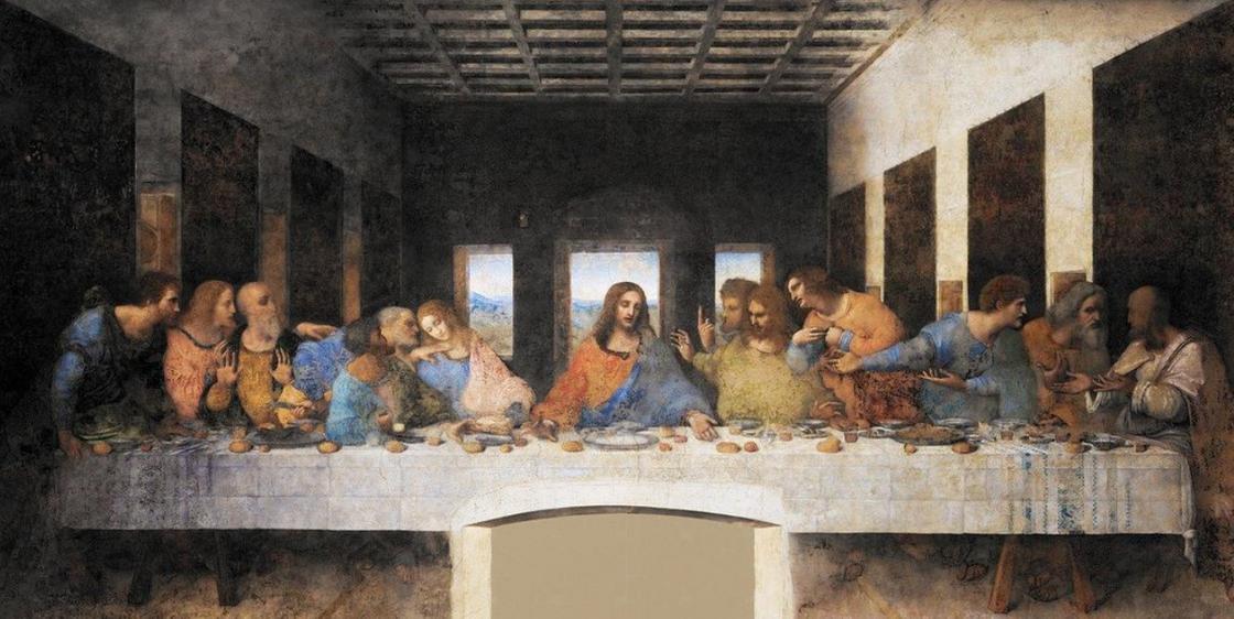 Картина на библейский сюжет «Тайная вечеря»