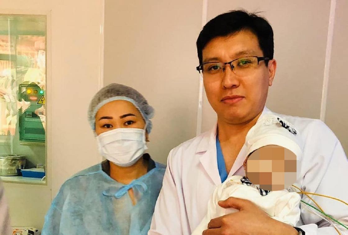 Жизнь новорожденной девочки спасли врачи из Туркестанской области