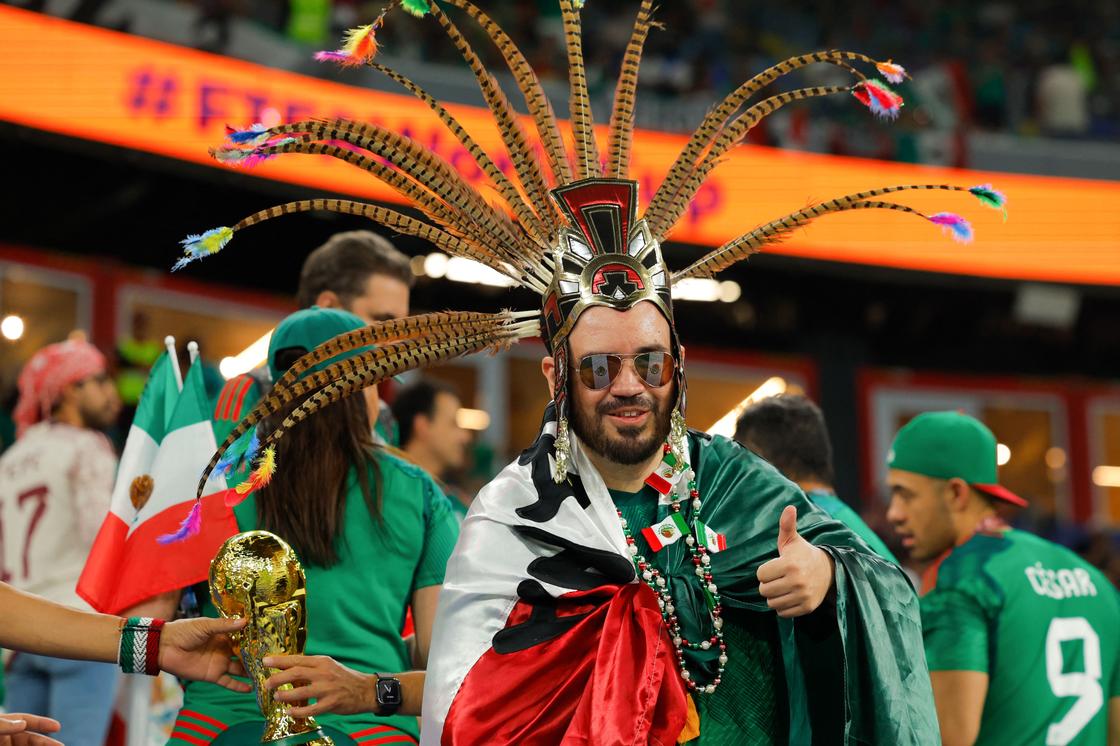 Фан-сектор сборной Мексики по футболу