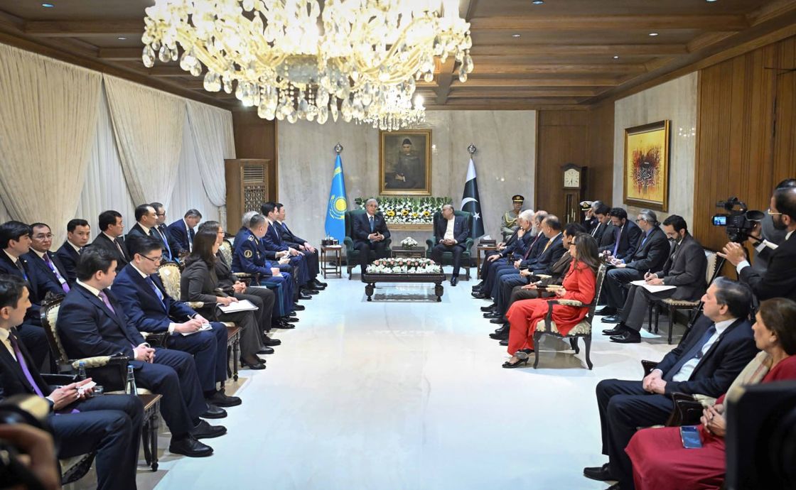 Касым-Жомарт Токаев и Асиф Али Зардари