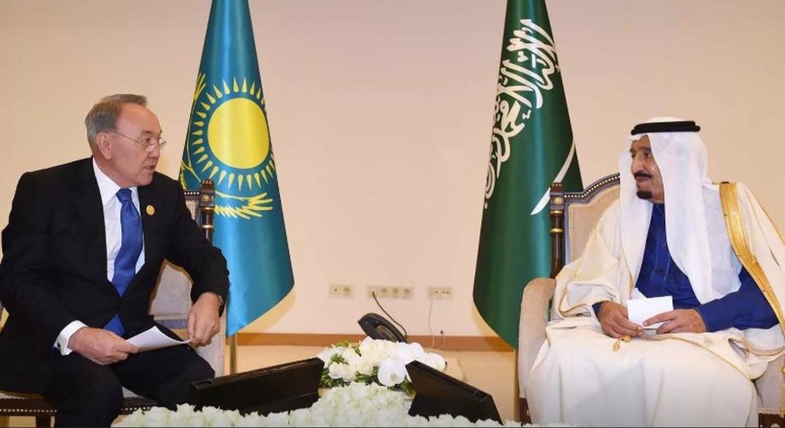 Король Саудовской Аравии позвонил Назарбаеву
