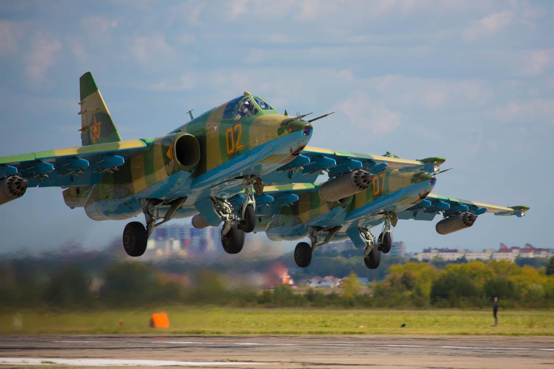 Казахстанские экипажи Су-25 признаны лучшими штурмовиками на «Авиадартс»