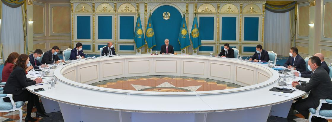 Касым-Жомарт ТокаевКасым-Жомарт Токаев провел заседание Высшего cовета по реформам